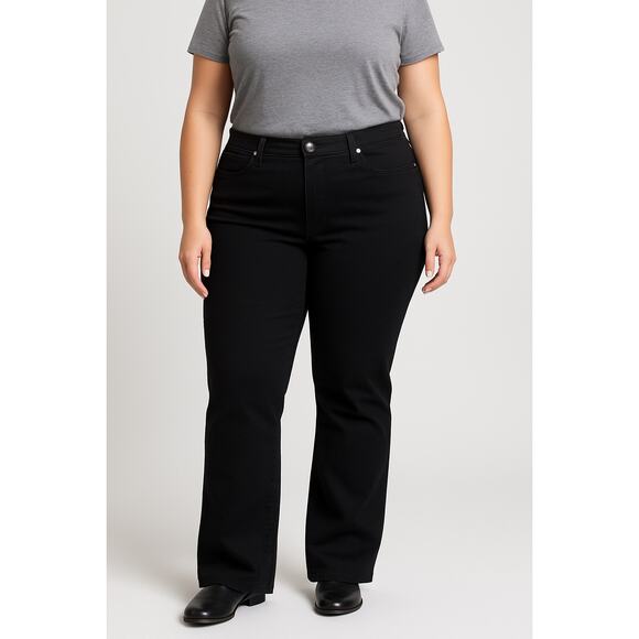 Levi’s Perfectly Shaping 512 Bootcut Jeans Black Mid Rise Women’s Size 18M - Picture 8 of 8